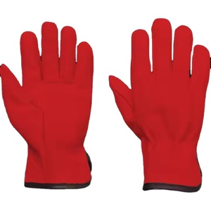 Customizable Logo New Design Safety <b>Gloves</b> Sheep Grain Leather Comfortable Abrasion Heat Resistant for Garden Driving - Product Image 6