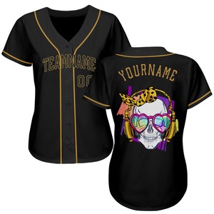 Nouveaux maillots de baseball sur mesure de haute qualité, avec votre propre logo, en spandex/polyester respirant, séchage rapide, sangle en T, 220g, unisexe - Product Image 3