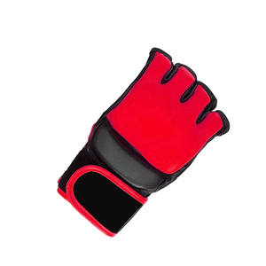 ถุงมือ MMA ระดับมืออาชีพ ถุงมือฝึกซ้อม MMA ถุงมือซ้อมต่อยมวย MMA ถุงมือต่อสู้ MMA ถุงมือกรappleing ถุงมือกรappleing แบบผูกเชือก ถุงมือ MMA - Product Image 4