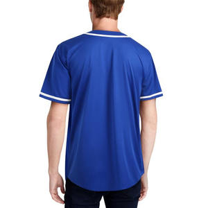 Camisetas de Béisbol Transpirables de Alta Calidad, Nueva Moda 2024, Venta al Por Mayor, Personalizables, Lisas, para Equipos Deportivos, de Poliéster/Algodón - Product Image 2