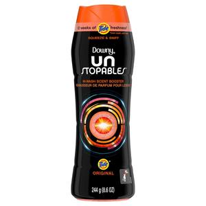 เม็ดบีดส์เพิ่มกลิ่นหอมในน้ำซักผ้า ดาวน์นี่ อินสต็อปป์เบิลส์ แบบใช้แล้วทิ้ง เป็นมิตรต่อสิ่งแวดล้อม กลิ่นไทด์ออริจินัล ขนาด 8.6 ออนซ์ สำหรับใช้ในห้องน้ำ - Product Image 4