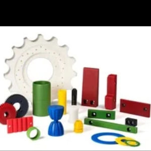 Pièces en plastique d'ingénierie nylon rondes/carrées noires polies de qualité supérieure ATMANIRBHAR NA - Product Image 1