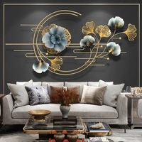 Offre Spéciale chambre salon moderne or maison accessoires maison décorations intérieur pour mur Art intérieur décor à la maison luxe