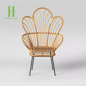 Chaise de salle à manger en rotin de qualité supérieure, design tissé, design moderne, meubles OEM personnalisés pour hôtel, salon, décoration intérieure HNH - Product Image 1