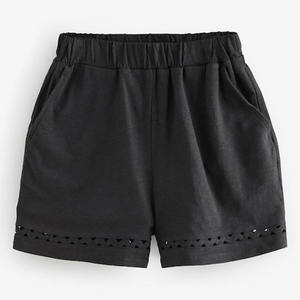 Short court doublé bouffée femmes impression personnalisée imprimé fabricant de shorts de course avec étiquette personnalisée en gros meilleur taux acide - Product Image 6