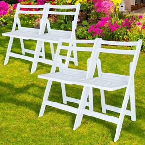 Well Home ELO Set di 4 sedie bianche - Product Image 4