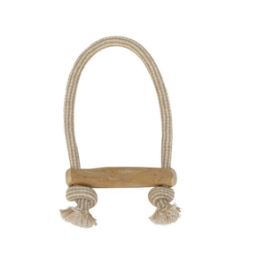 ของเล่นเคี้ยวสุนัขทำจากไม้กาแฟพร้อมเชือกผูกปมทำด้วยมือของเล่นที่ทนทานผลิตจากเวียดนาม hoi Linh SG - Product Image 4