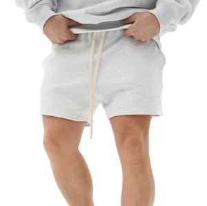 Shorts d'été pour hommes en coton, jogging, sport, décontracté, fitness, mode masculine, shorts de course, amples, couleur unie, pantalons courts, pantalons de survêtement pour hommes - Product Image 3