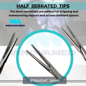 Instruments chirurgicaux manuels réutilisables avec support en ligne Acier inoxydable pour polyvalent avec poignée de couleur dorée - Product Image 3