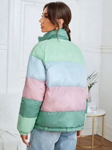 Chaqueta acolchada multicolor para mujer al por mayor, superventas, precio de fábrica, abrigo de invierno para adultos, chaqueta acolchada para mujer a la venta - Product Image 2