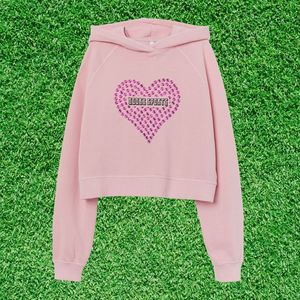 Tops Soft 100% Cotton Fleece Hoodies Rhinestones Hombres Mujeres Sudaderas con capucha Otoño Invierno Calidad superior Mejor precio Menos Moq - Product Image 2