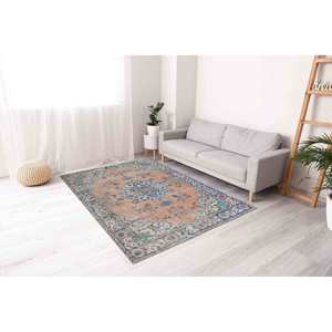 Tapis à motif floral : design marocain, adapté aux animaux domestiques, à suspendre au mur, avec tapis à poils doux - Product Image 3