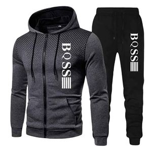 Chándal elegante para hombre, ajuste cómodo para entrenamiento, Fitness, uso diario y salida informal - Product Image 4