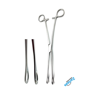 Pinces à foie et à vésicule biliaire Foerster-Ballenger, lisses, droites, 18 cm, fabricant d'instruments chirurgicaux - Product Image 3