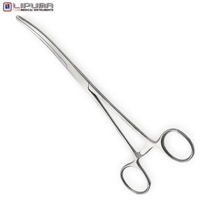 Bonitos fórceps Kelly de venta, el mejor diseño, instrumentos quirúrgicos artesanales duraderos curvos de 10 pulgadas, precio al por mayor, profesionales médicos - Product Image 1