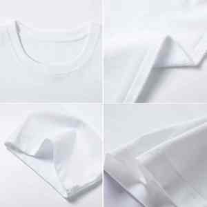 เสื้อยืดผู้ชายดีไซน์สั่งทำคุณภาพสูง ลายสก็อตขายดี ผ้าฝ้าย/ใยไผ่ ระบายอากาศได้ดี แขนสั้น สำหรับผู้ใหญ่ - Product Image 4