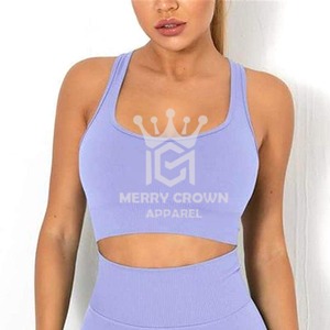 เซ็ต2ชิ้นกางเกงขาสั้นบราของผู้หญิงชุดเล่นโยคะผ้าฝ้ายพิมพ์ลายออกแบบได้ตามต้องการ - Product Image 6