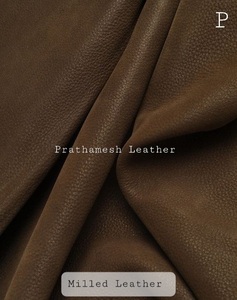 Cartera de mano de piel auténtica y fresada, recién disponible, acabado en grano en relieve, materiales para zapatos de exportación de alta calidad - Product Image 2