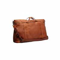 Sac fourre-tout en cuir véritable décontracté avec fermeture éclair, grande capacité, léger, multifonctionnel, doublure en coton, logo personnalisé, sac de week-end pour homme