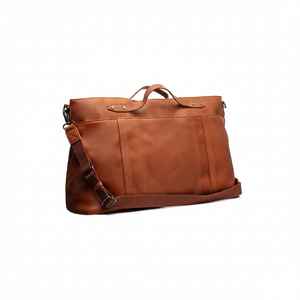 Sac fourre-tout multifonctionnel en cuir véritable, grand et léger, sac de voyage pour homme, sac de week-end, sacoche pour ordinateur portable, sac à bandoulière vintage - Product Image 2