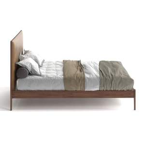 Estructura de cama de teca minimalista - Product Image 3