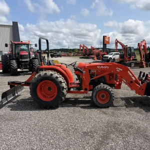 Tractor Agrícola KUBOTA L4701 de 47HP, 4WD, Diésel, con Cargador Frontal y Retroexcavadora |   TRACTOR AGRÍCOLA EN VENTA - Product Image 1