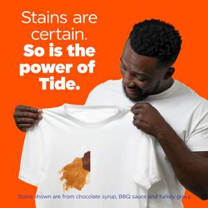 น้ำยาซักผ้า Tide oxi Boost Power pods, ซัก45จำนวน, ชุดในการกำจัดคราบ + พลัง oxi, สบู่ซักผ้า PACS - Product Image 2