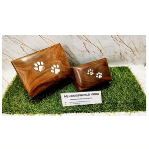 Pet Cremation <b>Urns</b> Wooden Pet <b>Urns</b> Ashes Cremation <b>Urns</b> - Product Image 1
