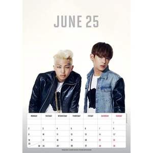 Calendrier promotionnel BTS 2025 format DIN A3 - Product Image 5