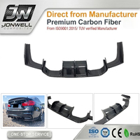 Diffuser Belakang Serat Karbon untuk BMW F80 M3 F82 F83 M4 2014-2021 Model V Agresif 1PC Spoiler Bibir Bumper Bawah