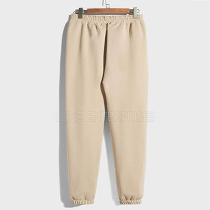 Chándal Informal con Capucha para Hombre, de Forro Polar Sólido, de Alta Calidad, de Poliéster/Algodón, de Manga Larga, Venta al Por Mayor OEM - Product Image 5