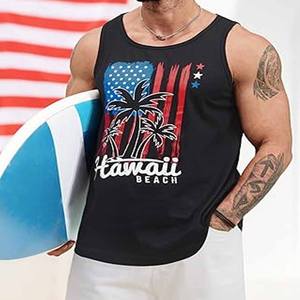 Nouveau séchage rapide décontracté Streetwear Gym débardeur hommes vente entière entraînement athlétique entraînement Gym débardeur fabriqué par robe de sport - Product Image 3