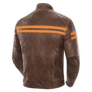 Blouson de moto unisexe en cuir coupe-vent 2026 – Veste de motard durable pour moto – Fabricant en gros personnalisable - Product Image 2