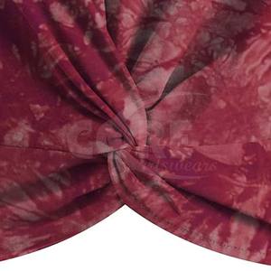 Haut court imprimé à manches courtes décontracté à la mode Streetwear débardeurs respirants pour femmes personnalisé - Product Image 5