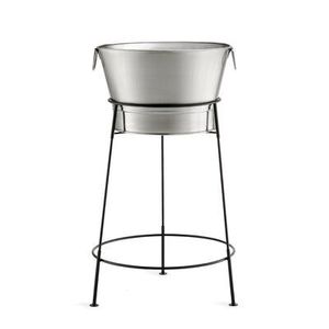 Seau refroidisseur de vin à poignée vintage en acier inoxydable de qualité supérieure avec impression personnalisée pour une utilisation en fête - Product Image 5