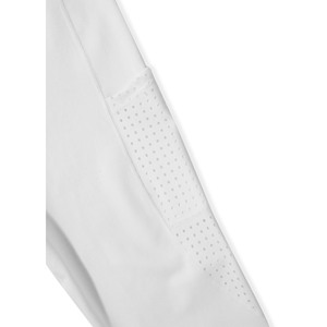 Mallas blancas de poliéster para correr, cintura elástica, cómodas, ajustadas, deportivas, para Yoga, levantamiento, pantalones deportivos - Product Image 6