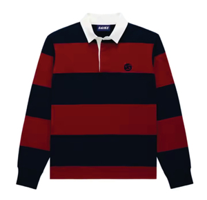 เสื้อโปโลแขนยาวคอปกผ้าลูกฟูก, เสื้อโปโลแขนยาวดีไซน์ใหม่ - Product Image 3