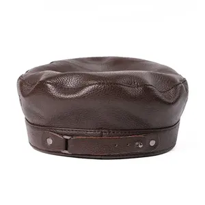 Gorra de Visera Estructurada Personalizada, Material de Lana, Ajuste Ajustable, Estilo Clásico con Visera para Uniforme Masculino o Atuendo Formal - Product Image 5