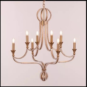 Lámpara colgante moderna, candelabro de metal con montaje semiempotrado, candelabro de granja negro, candelabro de vela rústico minimalista clásico Di - Product Image 4