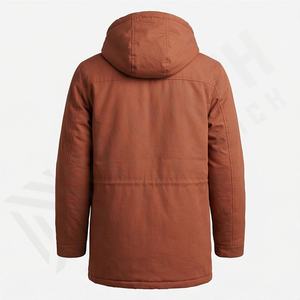 Nouvelle veste parka classique à capuche pour homme confortable 2025, parka personnalisable de qualité supérieure - Product Image 2