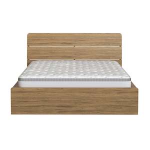 Cadre de lit double et queen/king en bois massif scandinave et moderne pour l'ameublement de la maison - Product Image 3