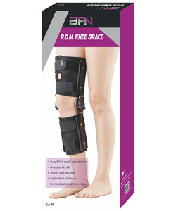 Orthèse de genou réglable R.O.M personnalisable portée optimale dispositif de soutien de mouvement pour les fournitures de thérapie de rééducation - Product Image 3