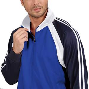 Ropa deportiva de invierno para hombre, conjunto de dos piezas, chándal para hombre, ropa deportiva de poliéster con cremallera completa, atlético, gimnasio, Jogger, personalizado, calidad Premium - Product Image 5