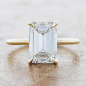 IGI Certified Round Brilliant Cut Hip Hop Style Engagement <b>925</b> Sterling <b>Silver</b> 14k 18k Solid Gold <b>Ring</b> for Women - Product Image 1