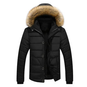 Chaqueta Parka de Invierno para Hombre al por Mayor, Talla Grande hasta 6XL, Larga, Gruesa, con Cuello Alto, Capucha, Tejido Impermeable, Estampado Ligero, con Logotipo - Product Image 5
