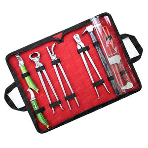 Kit d'outils de maréchal-ferrant de qualité supérieure pince à sabot et extracteur équipement de ferrage couteau à sabot et à boucle spécial tampon équin choix facile - Product Image 1