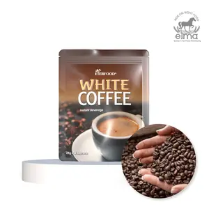 กาแฟขาวสำเร็จรูปสำหรับคาราเมลลาเต้และกาแฟเข้มข้นกลิ่นมาเลเซียฉลากตามสั่ง