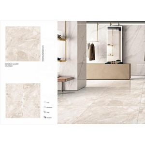 Vistaar Carrara กระเบื้องพอร์ซเลนมันวาวสูง1000x1000มม. สีขาว gvt 100x100ซม. OEM - Product Image 2