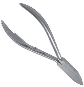 Removedor de piel muerta Rápidamente Acero inoxidable Cutícula Toe Nail Clipper Beauty Finger Nipper Cutter con un solo resorte - Product Image 3