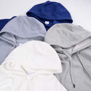 Classique 280 GSM Hoodies Léger Coton Unisexe Sweats Confortable Chaud Tenue Décontractée Prix Usine Vêtements En Gros - Product Image 6